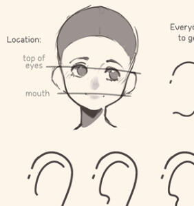 step by step β’ simple ears