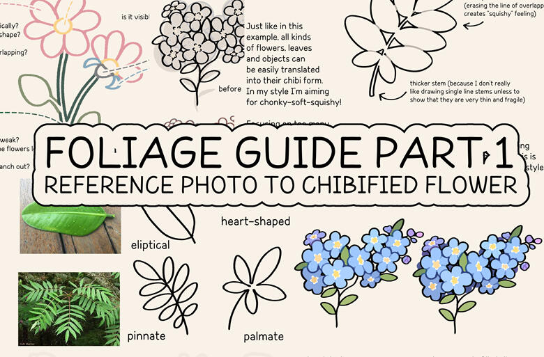 tutorial • chibified foliage